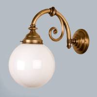 Berliner Messinglamp Messing wandlamp Frank