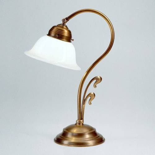 Berliner Messinglamp Gebogen tafellamp Hannelore