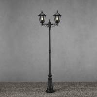 Konstmide Mastlamp Firenze, 2-lamps, zwart