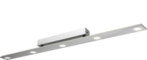 Evotec Langwerpige LED-plafondlamp Pano, metallic