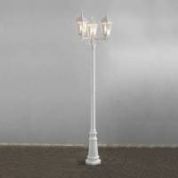 Konstmide Mastlamp Firenze, 3-lamps, wit