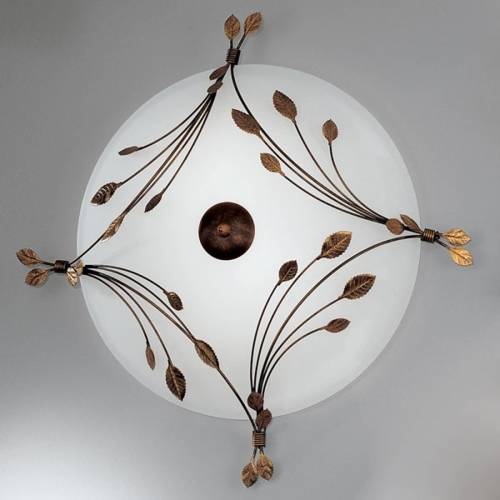 Kögl Foglie plafondlamp, 67 cm, 3-lichts