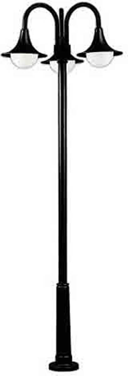 Albert Leuchten Fraai gevormde lantaarnpaal 171 S 3-lichts