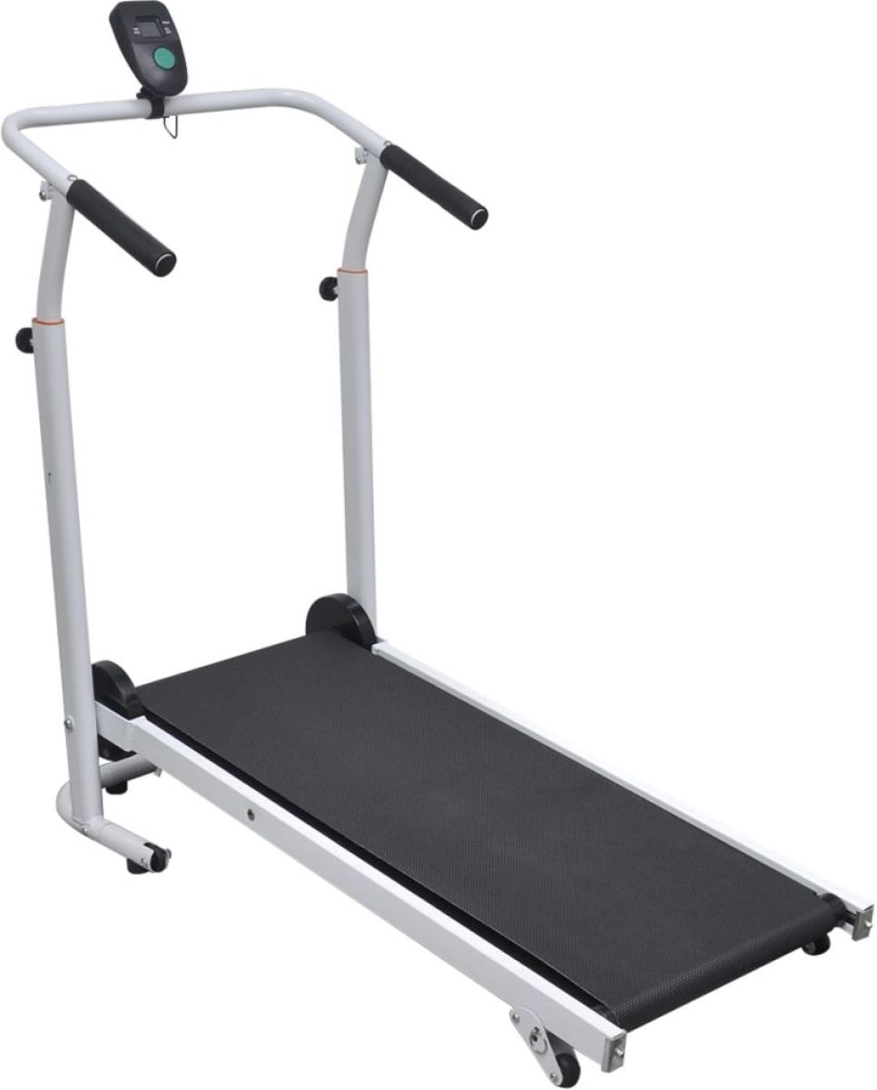 VidaXL Mini-loopband inklapbaar 93x36 cm zwart