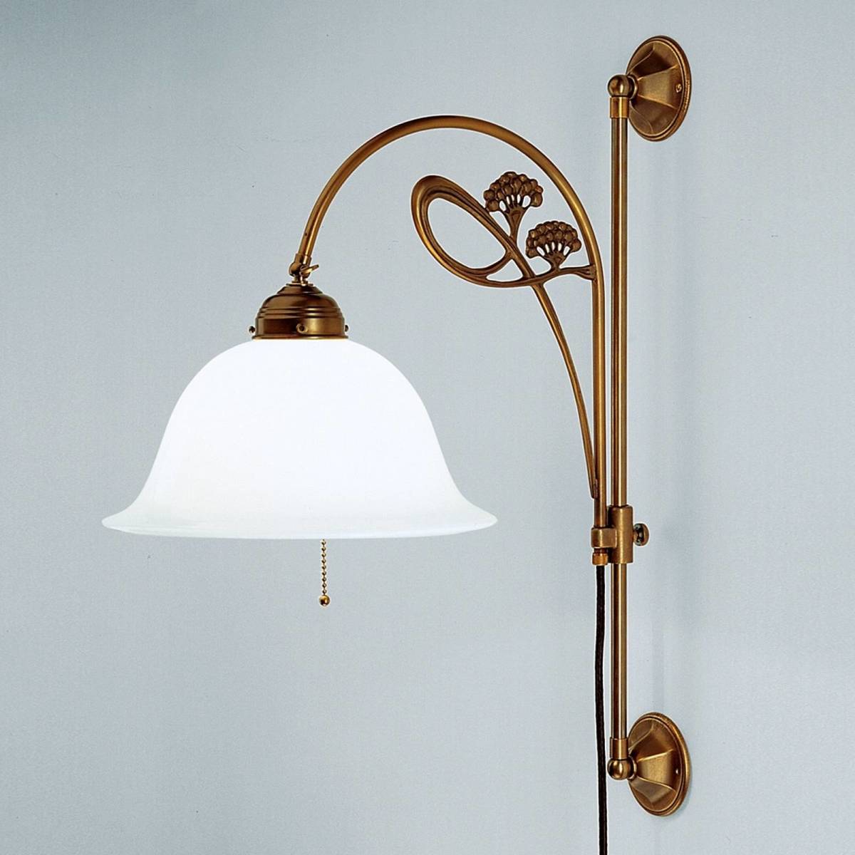 Berliner Messinglamp Ranke wandlamp Athen