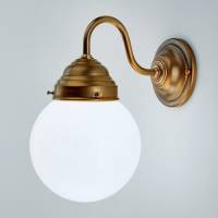 Berliner Messinglamp Messing wandlamp Larry