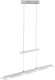 Fischer & Honsel LED hanglamp Tenso met dimmer, nikkel 88cm