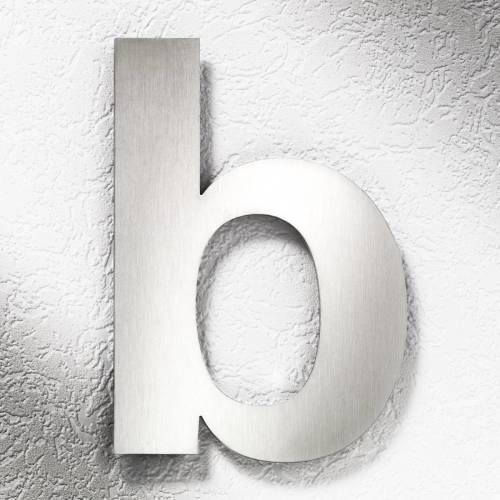 CMD Rvs-huisnummers - de letter b