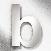 CMD Rvs-huisnummers - de letter b
