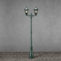 Konstmide Mastlamp Firenze, 2-lamps, groen