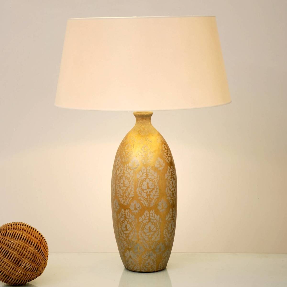 J. Holländer Tafellamp Vaso Barocco, hoogte 65 cm