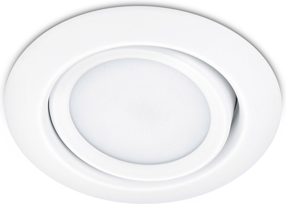 Trio Lighting Ronde LED inbouwspot Rila in wit