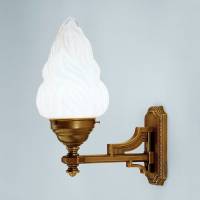 Berliner Messinglamp Klassieke messing wandlamp Berlin