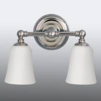 FEISS Badkamer wandlamp Huguenot Lake, met twee lampjes