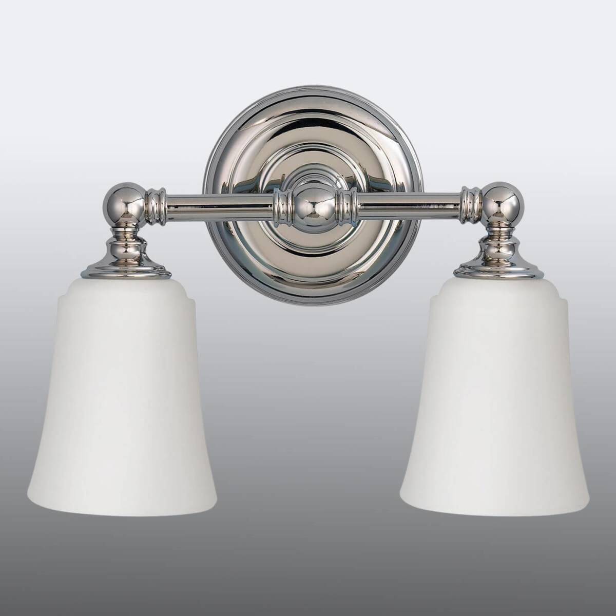 FEISS Badkamer wandlamp Huguenot Lake, met twee lampjes