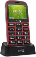 Doro 1361 Rd Easy To Use Mobile Phone - Red