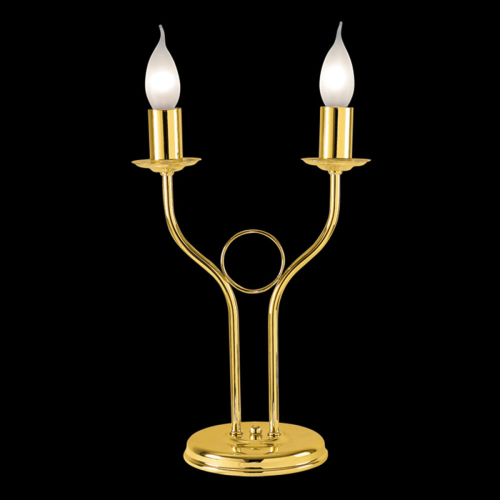 EULUNA Klassieke tafellamp Retro, goud