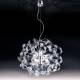 Mettallux Glanzende hanglamp Crystal, ovaal