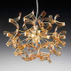 Mettallux Fraaie hanglamp Amber, diameter 40 cm