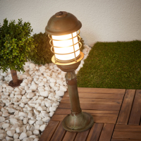 Moretti LUCE Corrosiebestendige sokkellamp Carlon