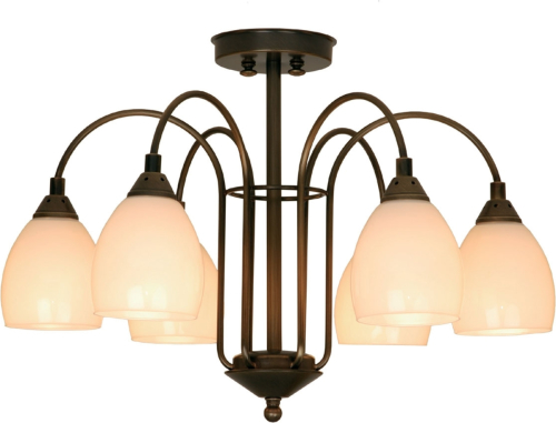 Menzel ANNO 1900, stijlvolle 6-lichts plafondlamp