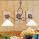 Menzel PROVENCE CHALET, 2-lichts hanglamp