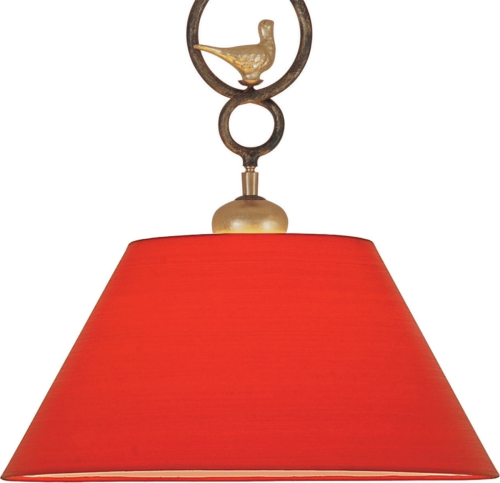 Menzel Decoratieve hanglamp PROVENCE CHALET in rood