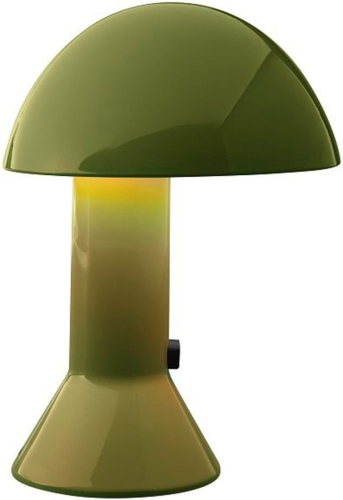 Martinelli Luce Design-tafellamp ELMETTO, groen