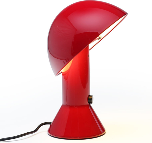 Martinelli Luce Design-tafellamp ELMETTO, robijn