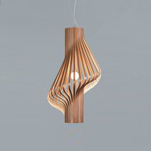Northern Mooie design hanglamp Diva walnoot