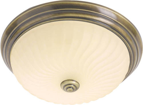 Steinhauer BV Klassieke plafondlamp rustiek, 2 x 60W