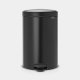 Brabantia newIcon pedaalemmer 20 l - Black