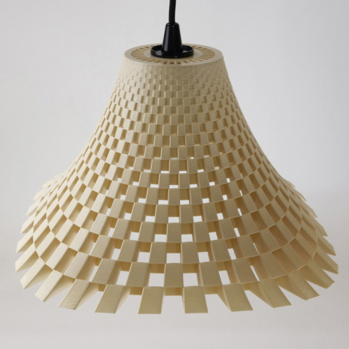 Tagwerk Aantrekkelijke design-hanglamp Flechtwerk