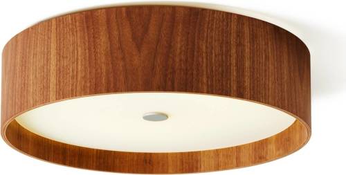 Domus Notenhouten plafondlamp Lara wood met LED, 43 cm