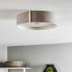 Domus Vilten plafondlamp Lara felt met LED, grijs wolwit