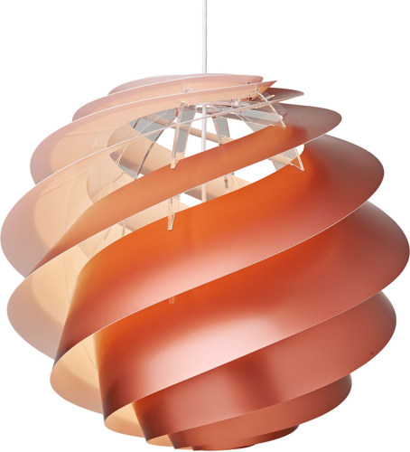 LE KLINT Swirl 3 Large - hanglamp, koper
