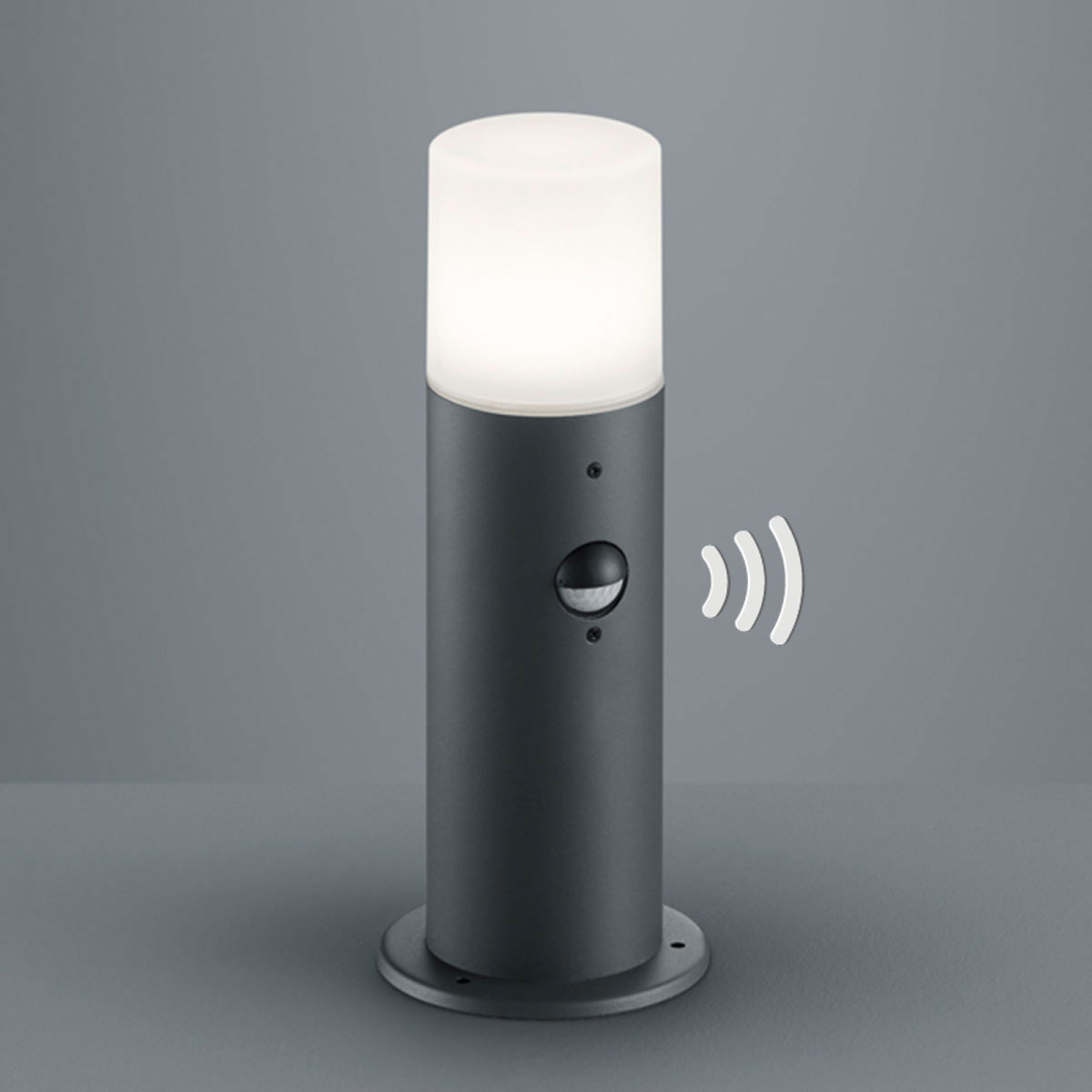 Trio Lighting Praktische sokkellamp Hoosic met sensor