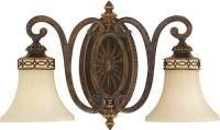 FEISS Wandlamp Drawing Room, met 2 lampjes, breed
