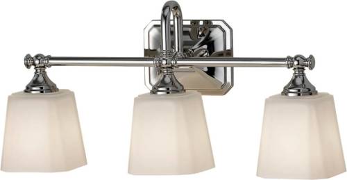 FEISS Spiegellamp v badk - wandlamp Concord m 3 lampjes