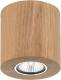 EULUNA Plafondlamp Wooddream 1-lamps eiken, rond, 10cm