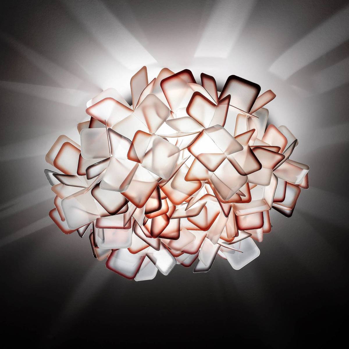 Slamp Clizia - designer-wandlamp, oranje