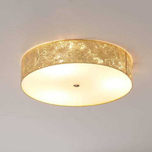 Hufnagel Plafondlamp Alea Loop met bekleding van bladgoud