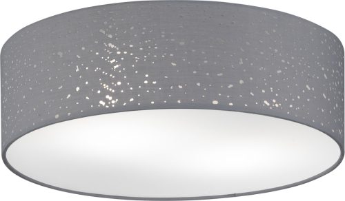 Fischer & Honsel Plafondlamp Thor grijs