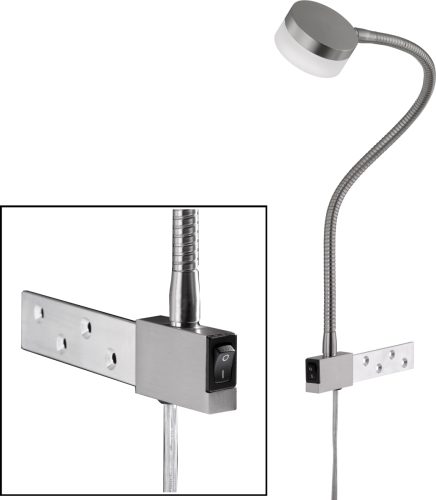 Fischer & Honsel Verstelbare LED klemlamp Lug