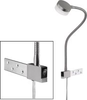 Fischer & Honsel Verstelbare LED klemlamp Lug