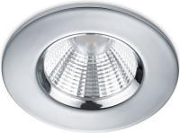 Trio Lighting Chroomkleurige LED inbouwspot Zagros, IP65