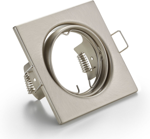 Trio Lighting Draaibare downlight Jura in mat nikkel