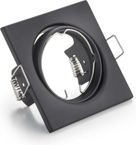 Trio Lighting Draaibare downlight Jura in zwart