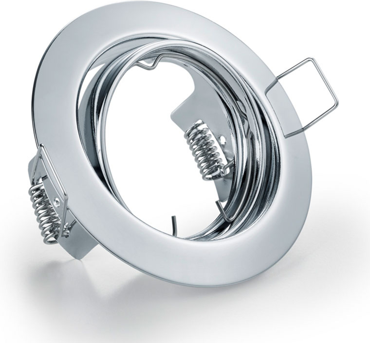 Trio Lighting Ronde inbouwlamp Jura in chroom