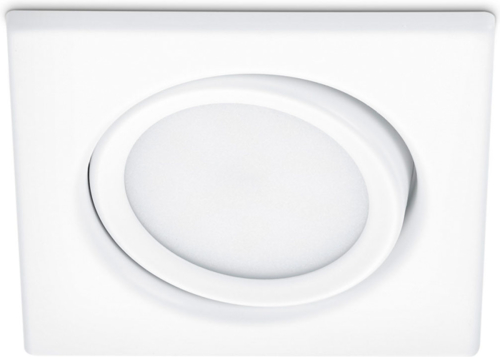 Trio Lighting Draaibare LED inbouwspot Rila in wit